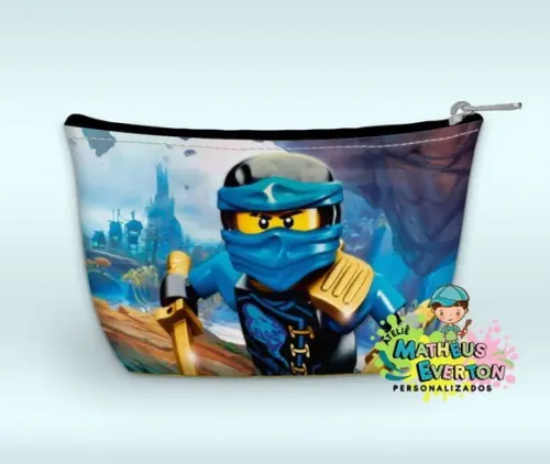 Necessaire Personalizada Ninjago (faço Outros Modelos)
