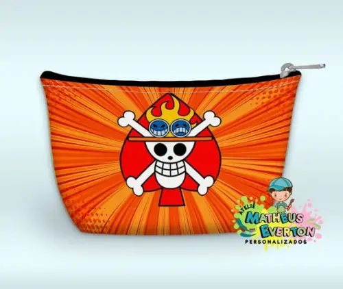 Necessaire Personalizada One Piece (faço Outros Modelos).