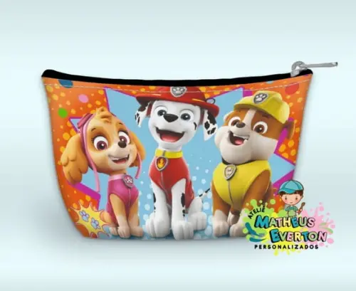 Necessaire Personalizada Patrulha Canina