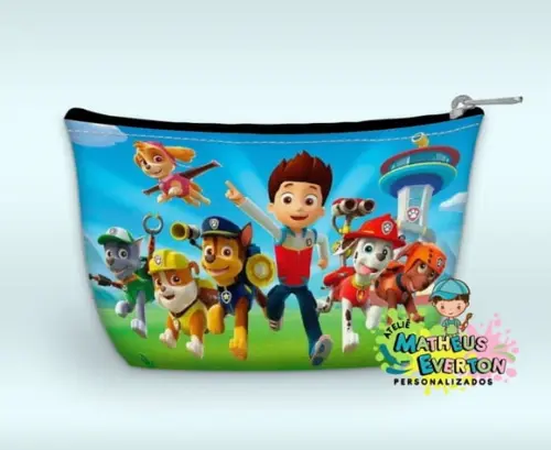 Necessaire Personalizada Patrulha Canina