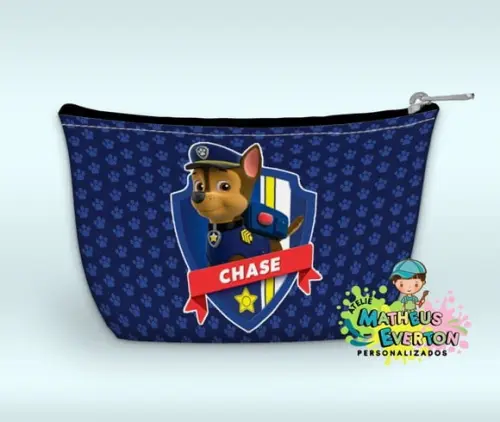 Necessaire Personalizada Patrulha Canina Skye