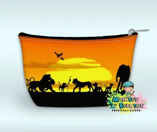 Necessaire Personalizada Rei Leão (faço Outros)