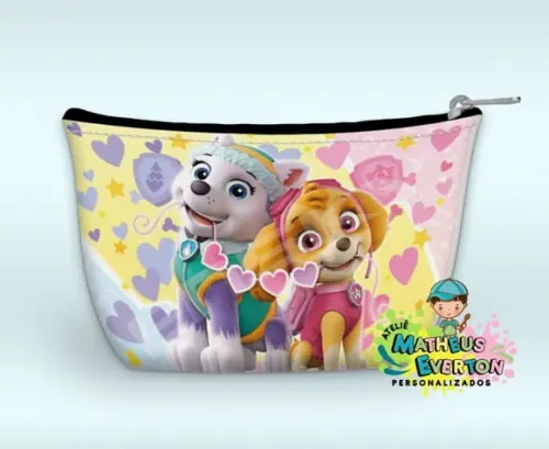 Necessaire Personalizada Skye e Everest