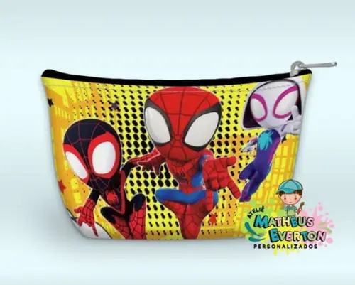 Necessaire Personalizada Spidey e Seus Amigos Espetaculares