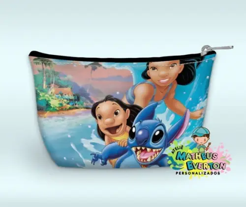 Necessaire Personalizada Stitch (faço Outros)