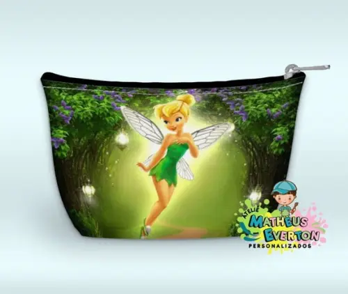 Necessaire Personalizada Tinker Bell ( Faço Outros Modelos).