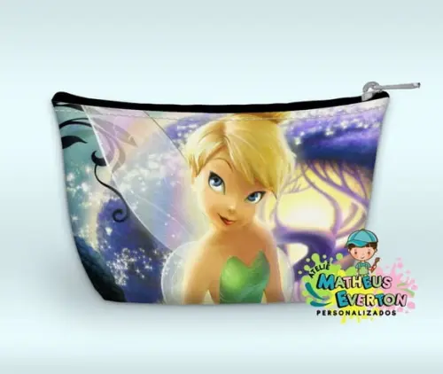 Necessaire Personalizada Tinker Bell ( Faço Outros Modelos).