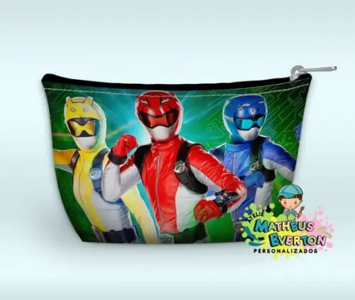 Necessaire Power Rangers Morpher (faço Outros Modelos).