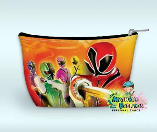 Necessaire Power Rangers Samurai (faço Outros Modelos).
