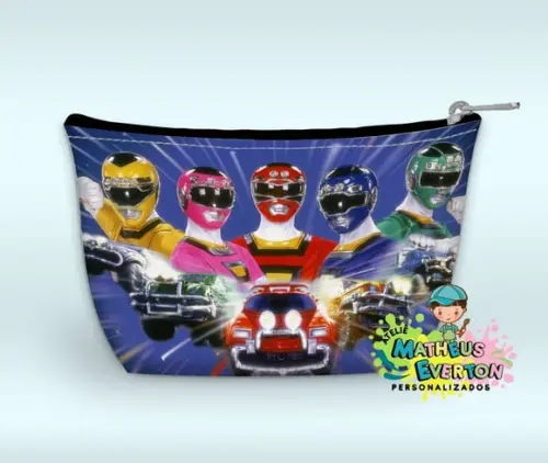Necessaire Power Rangers Turbo (faço Outros Modelos).