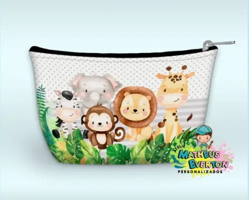 Necessaire Safari Baby ( Faço Todos os Temas )