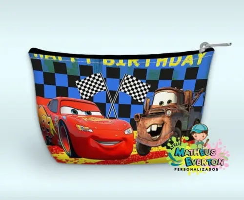 Necessaires Personalizada Filme Carros