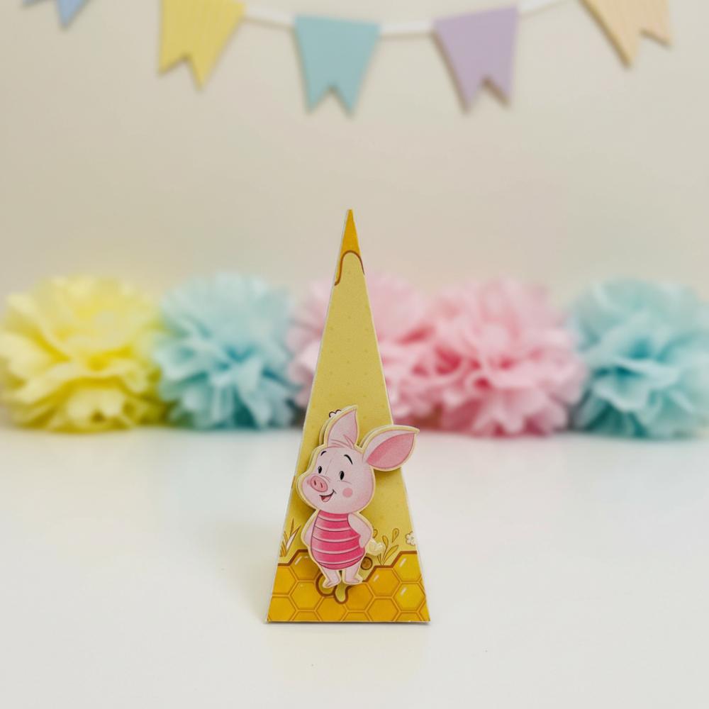Kit Festa Ursinho Pooh 20 Caixas Personalizadas Lembrancinhas de 