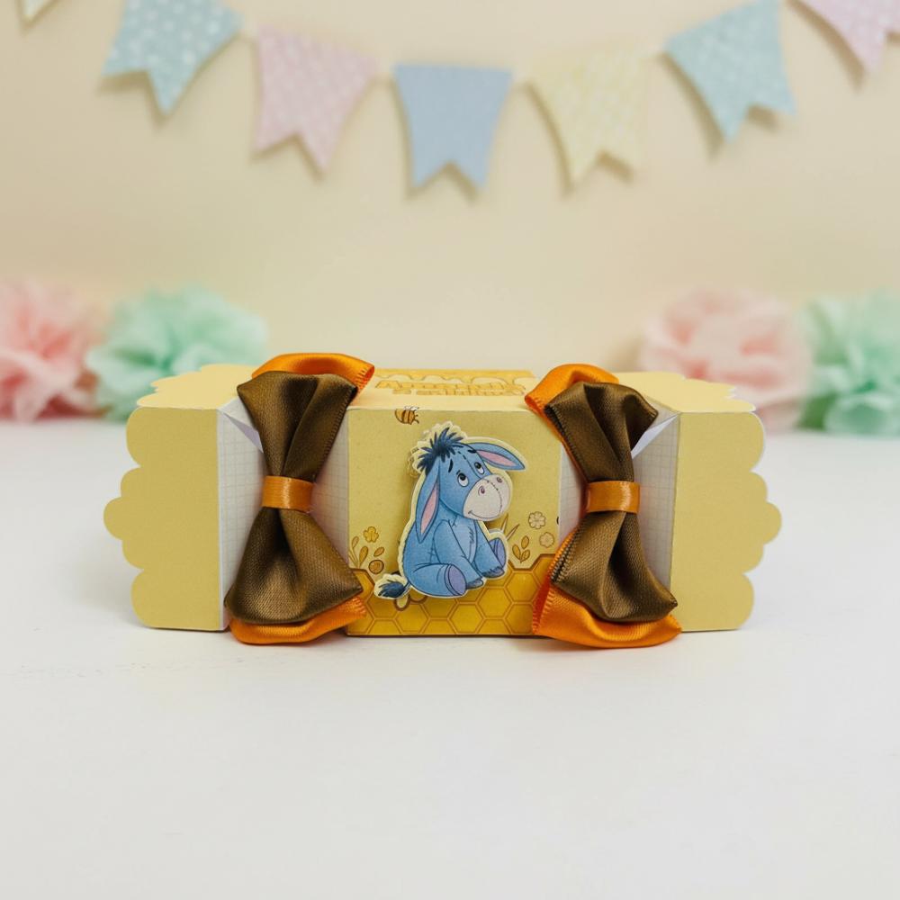 Kit Festa Ursinho Pooh 20 Caixas Personalizadas Lembrancinhas de 