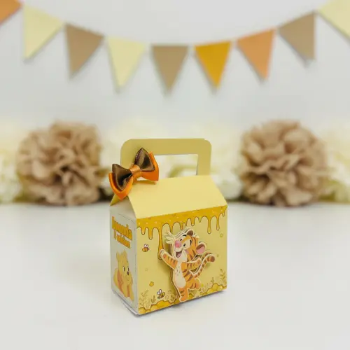 Kit Festa Ursinho Pooh 20 Caixas Personalizadas Lembrancinhas de 