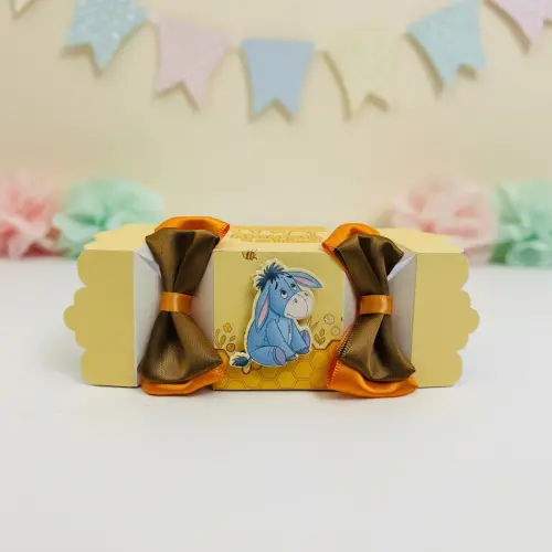 Kit Festa Ursinho Pooh 20 Caixas Personalizadas Lembrancinhas de 