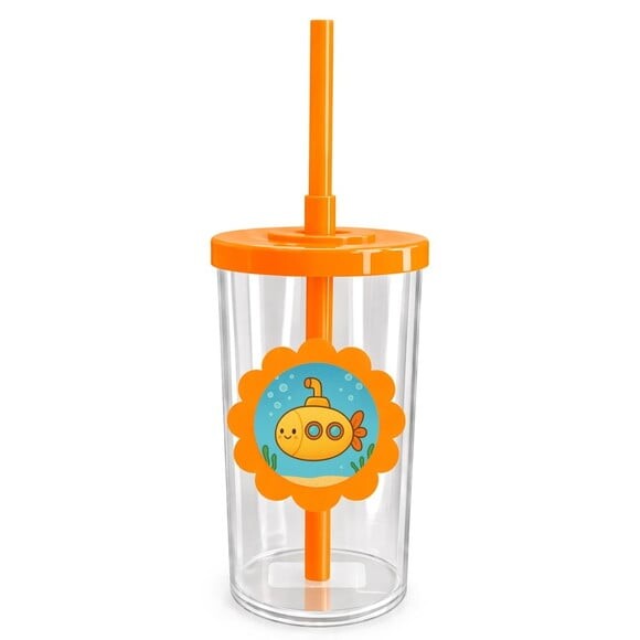 Copo Short Drink Flor Personalizado Exploradores do Mar