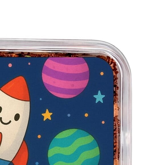 Embalagem Bolo Docinhos Personalizada Espaço Colorido