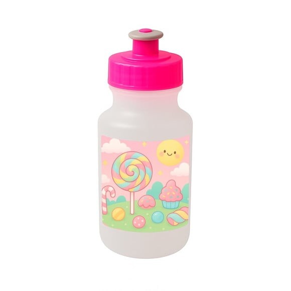 Garrafinha Squeeze Personalizada Candy Color