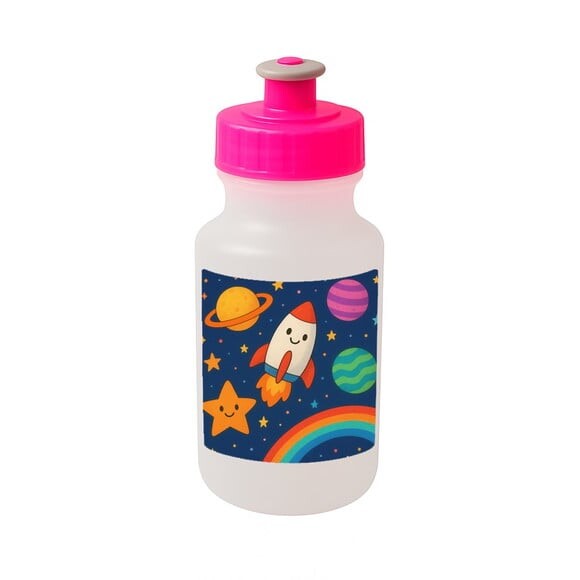 Garrafinha Squeeze Personalizada Espaço Colorido
