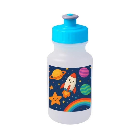 Garrafinha Squeeze Personalizada Espaço Colorido