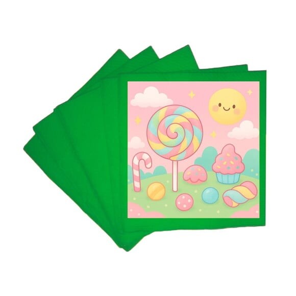 Guardanapo de Papel Personalizado Candy Color