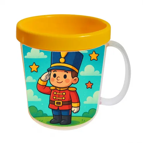 Kit 10 Canecas Acrílicas Personalizadas Formas Geométricas