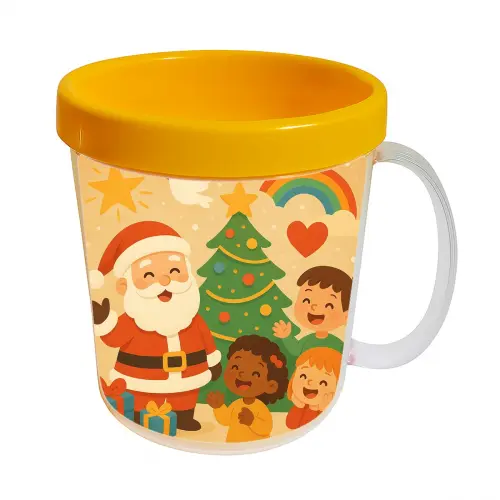 Kit 10 Canecas Acrílicas Personalizadas Arca de Noé