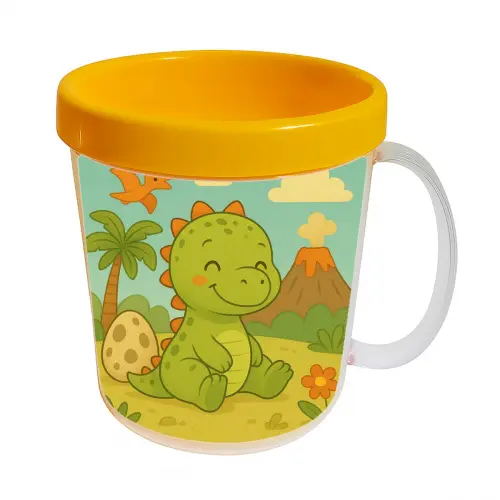 Kit 10 Canecas Acrílicas Personalizadas Menino Mergulhador