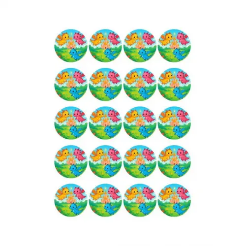 Adesivo Personalizado Latinha 5cm Dragões