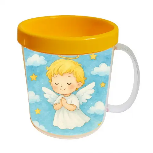 Caneca Acrílica Infantil Personalizada Meu Batizado