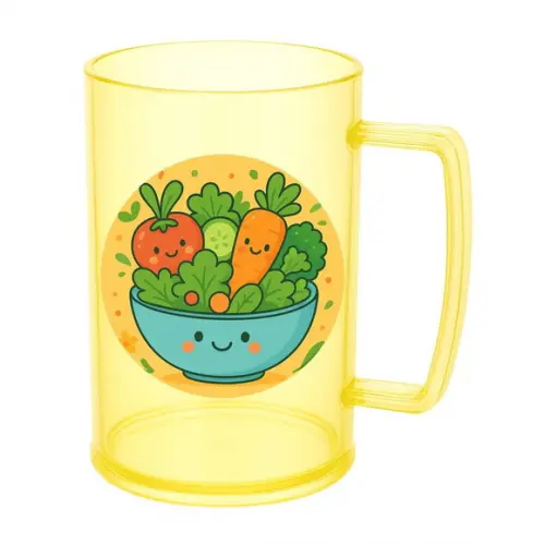 Caneca de Chopp Infantil Personalizada Salada Divertida