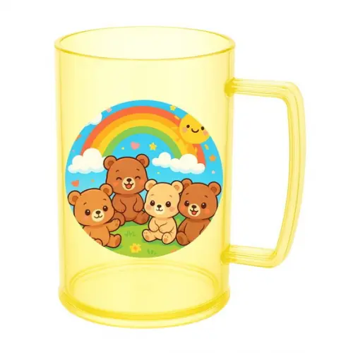 Caneca de Chopp Infantil Personalizada Ursinhos Baby