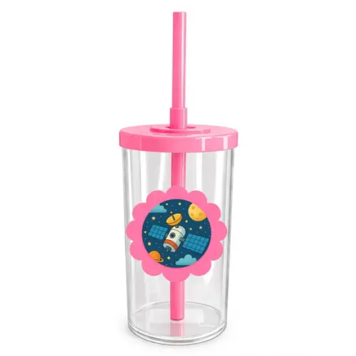 Copo Short Drink Flor Personalizado Satélite