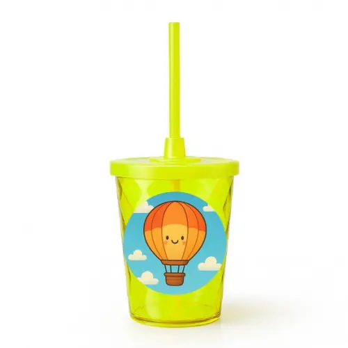 Copo Twister Personalizado 300ml Balão de Ar Quente