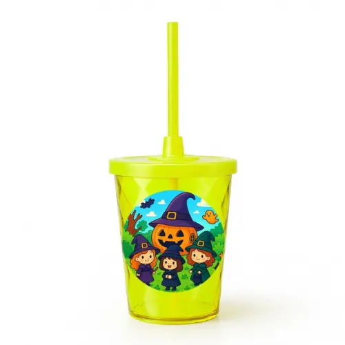 Copo Twister Personalizado 300ml Bruxinhas Fofas