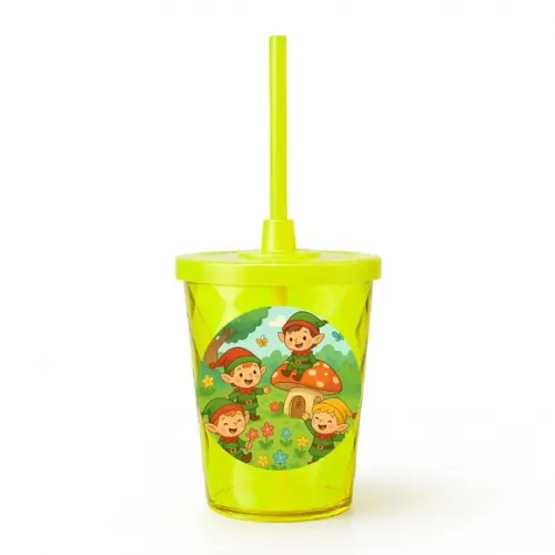 Copo Twister Personalizado 300ml Duendes