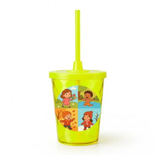 Copo Twister Personalizado 300ml Estações do Ano