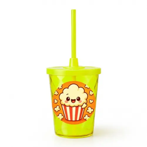 Copo Twister Personalizado 300ml Pipoca