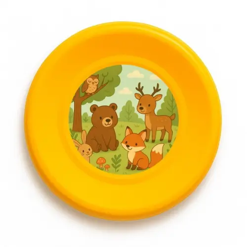 Disco de Arremesso Frisbee Animais da Floresta