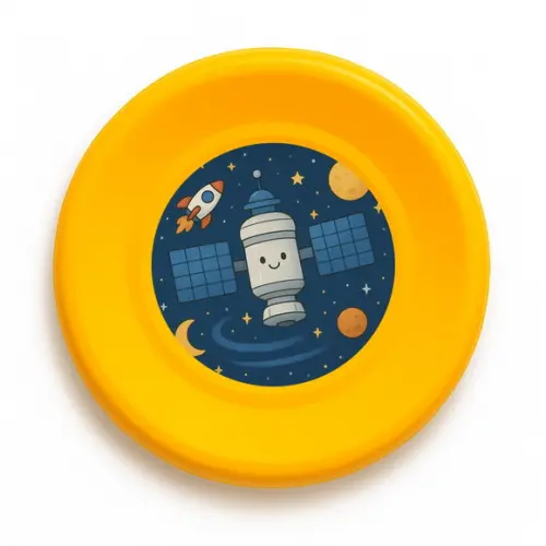 Disco de Arremesso Frisbee Estação Espacial