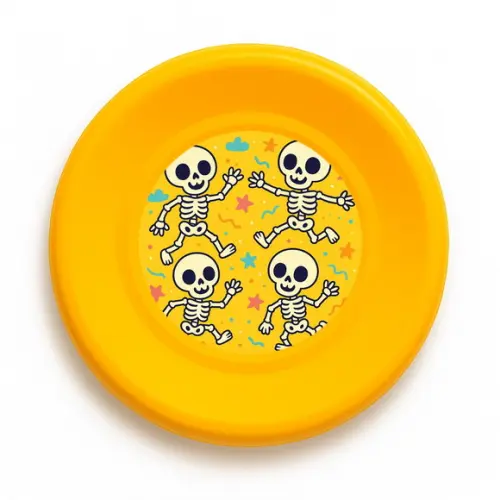 Disco de Arremesso Frisbee Esqueletinhos Kids