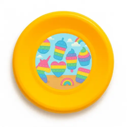 Disco de Arremesso Frisbee Fidget Toys
