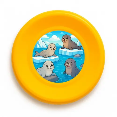 Disco de Arremesso Frisbee Focas