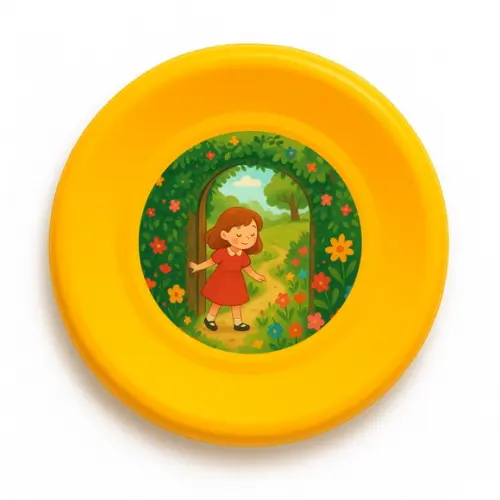 Disco de Arremesso Frisbee Jardim Secreto