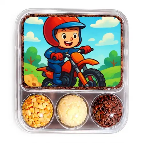 Embalagem Bolo Docinhos Personalizada Motocross