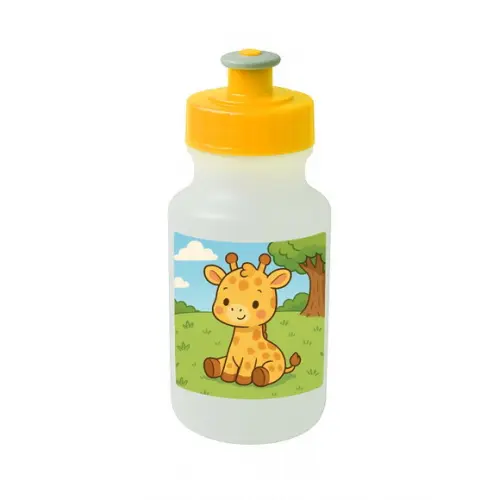 Garrafinha Squeeze Personalizada Girafinha Baby