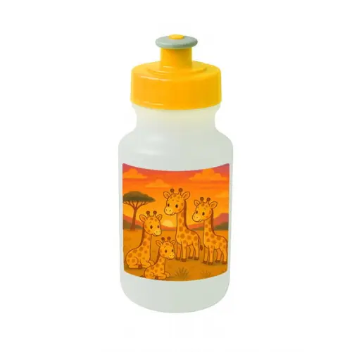 Garrafinha Squeeze Personalizada Girafinhas
