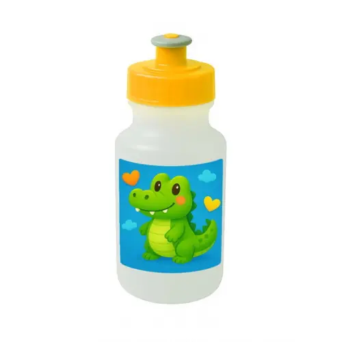 Garrafinha Squeeze Personalizada Jacaré Baby