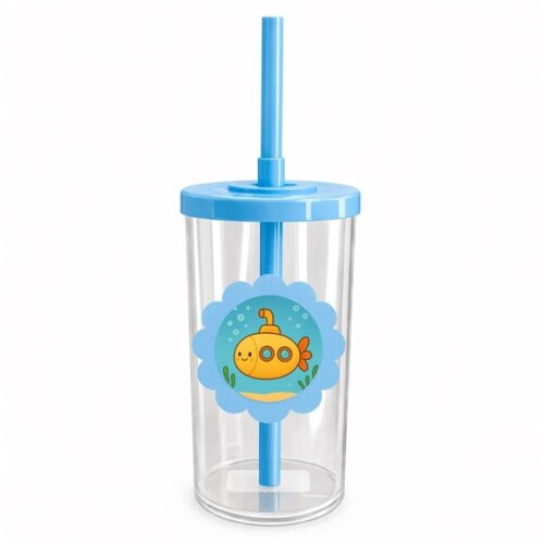 Copo Short Drink Flor Personalizado Exploradores do Mar